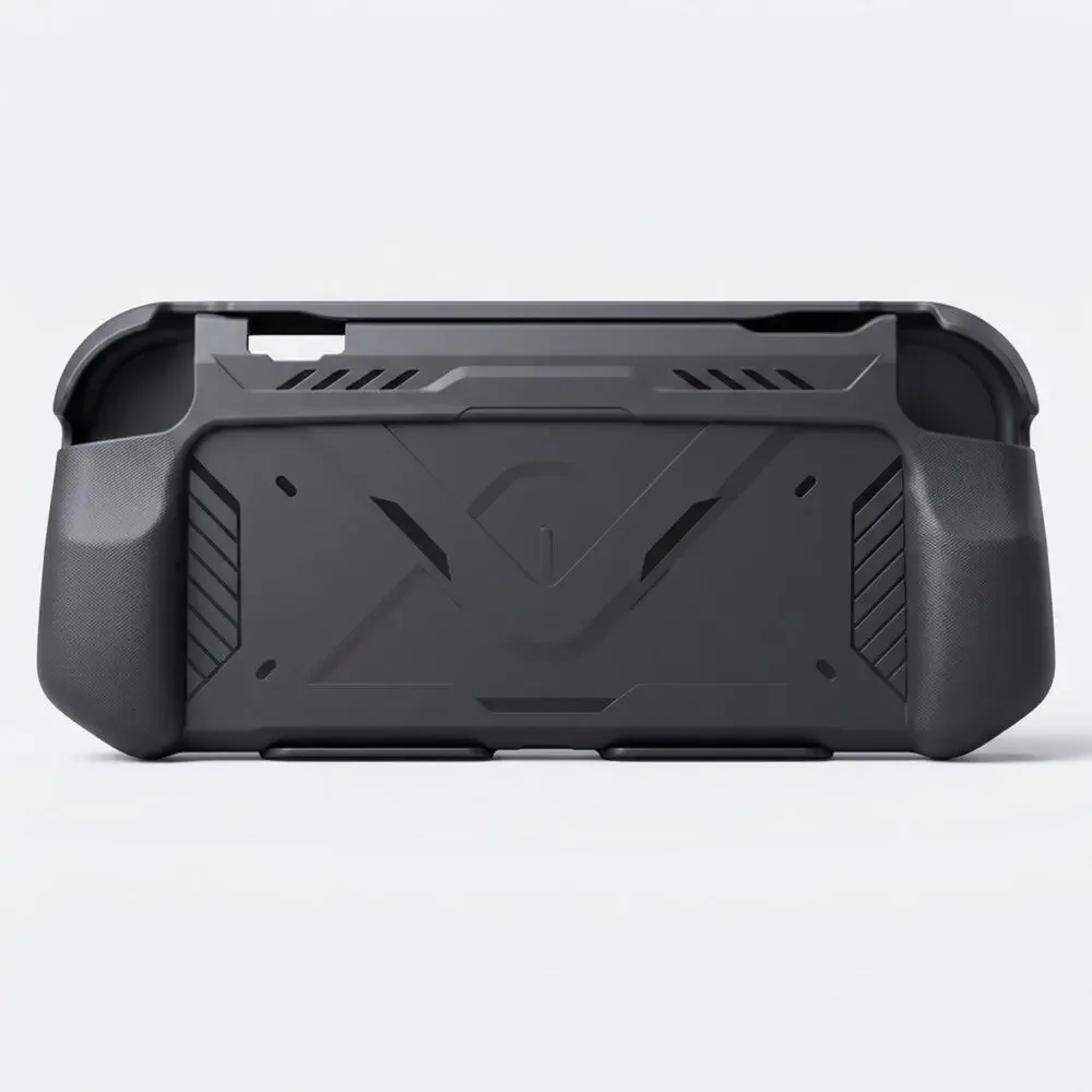 NIB Nintendo Switch 2 Shockproof Protective Grip Case Black 360° Cover